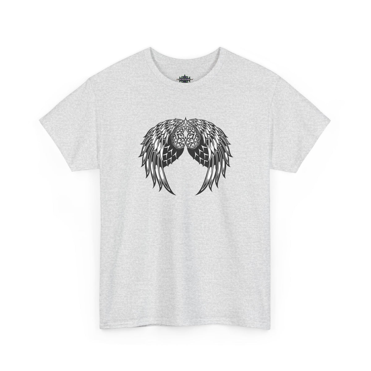 Celtic Heart with Angel Wings Graphic Tee