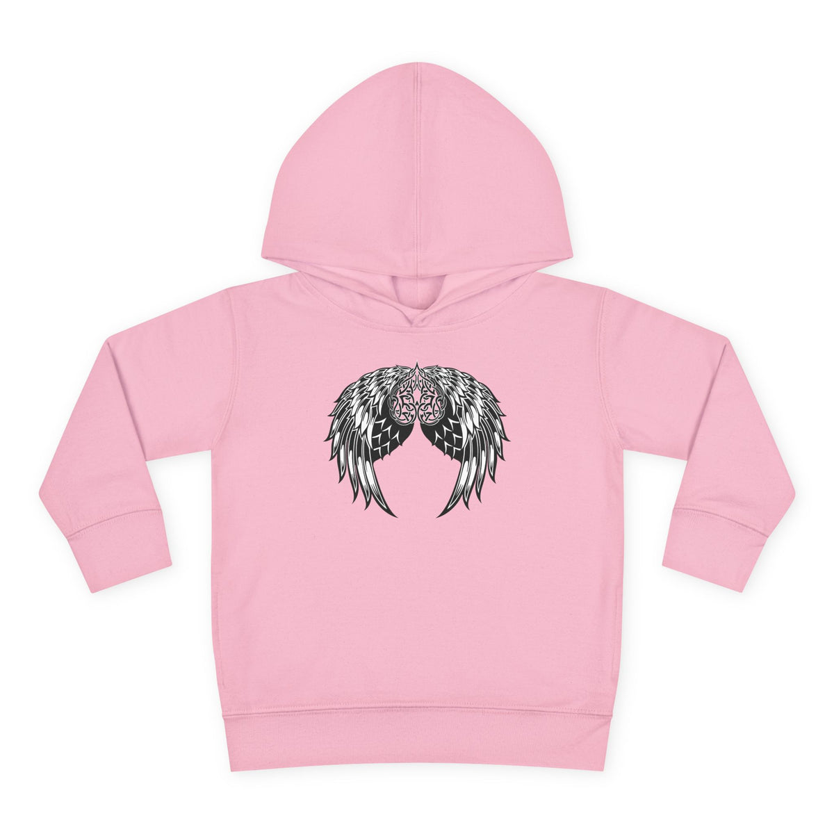 Toddler Celtic Heart with Angel Wings Graphic Hoodie