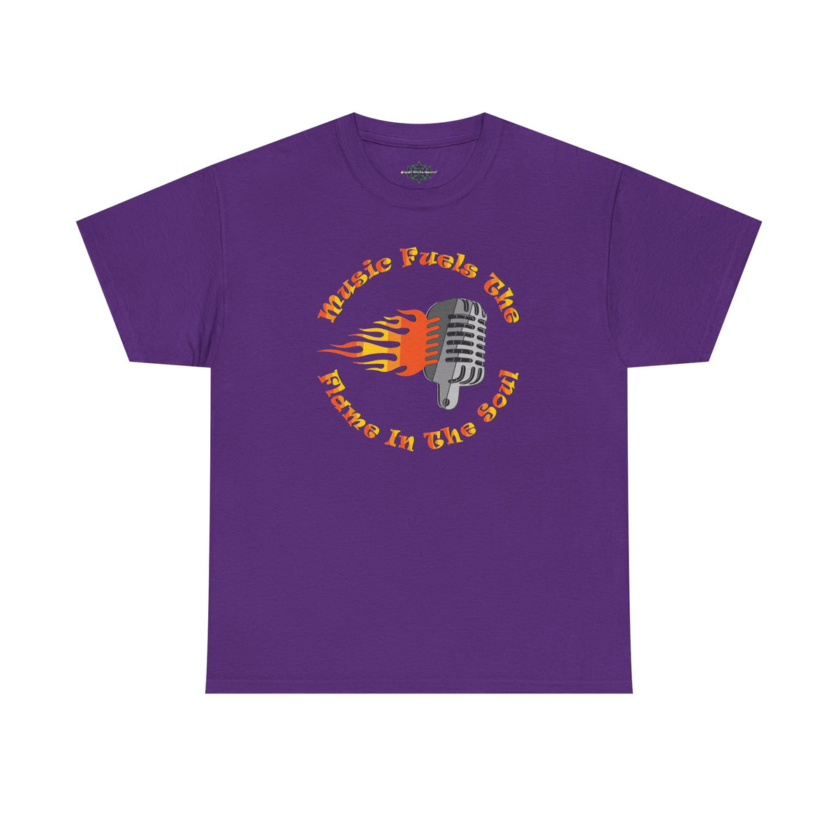 Music Fuels the Flame Graphic Tee - Perfect for Music Lovers and Concert Goers