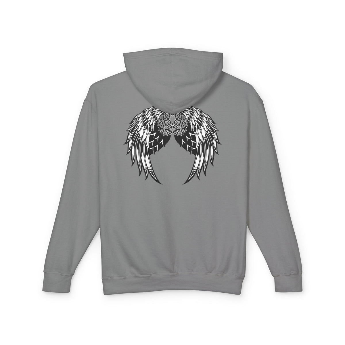 Celtic Heart and Angel Wings Hoodie - Lightweight™