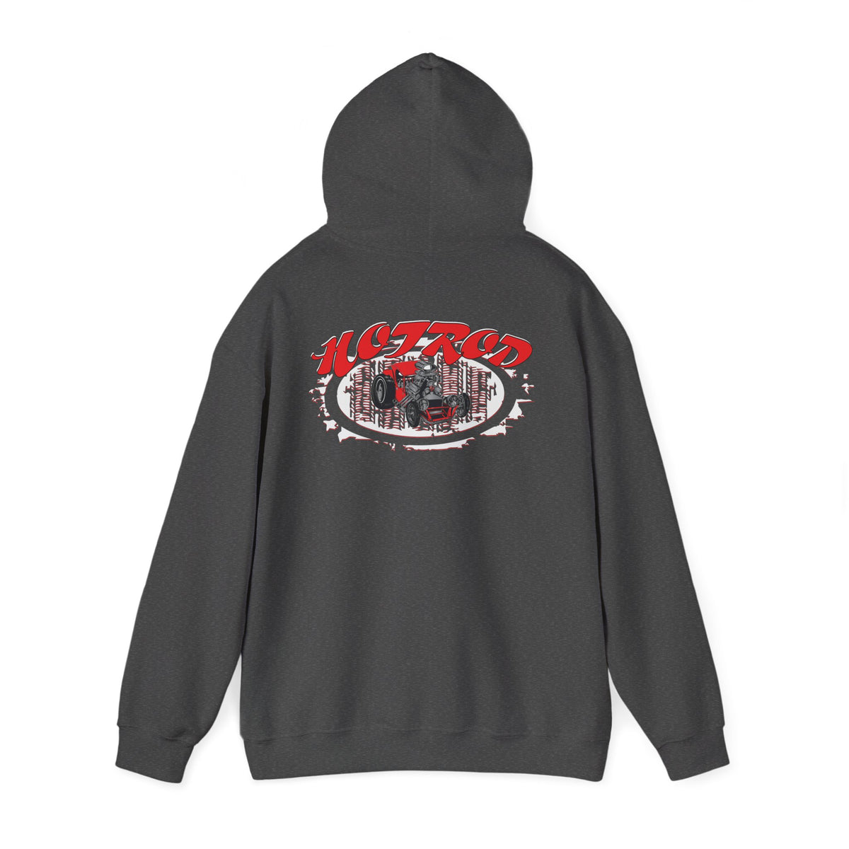Retro Hot Rod Hoodie for Car Enthusiasts - Heavy Blend™