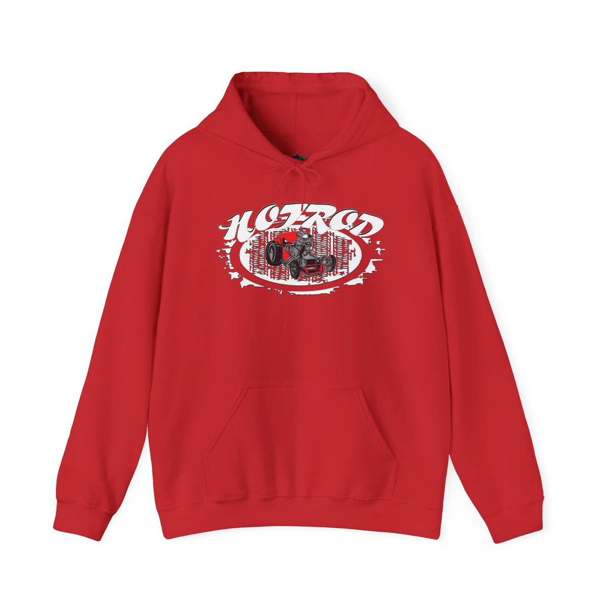 Retro Hot Rod Hoodie for Car Enthusiasts - Heavy Blend™