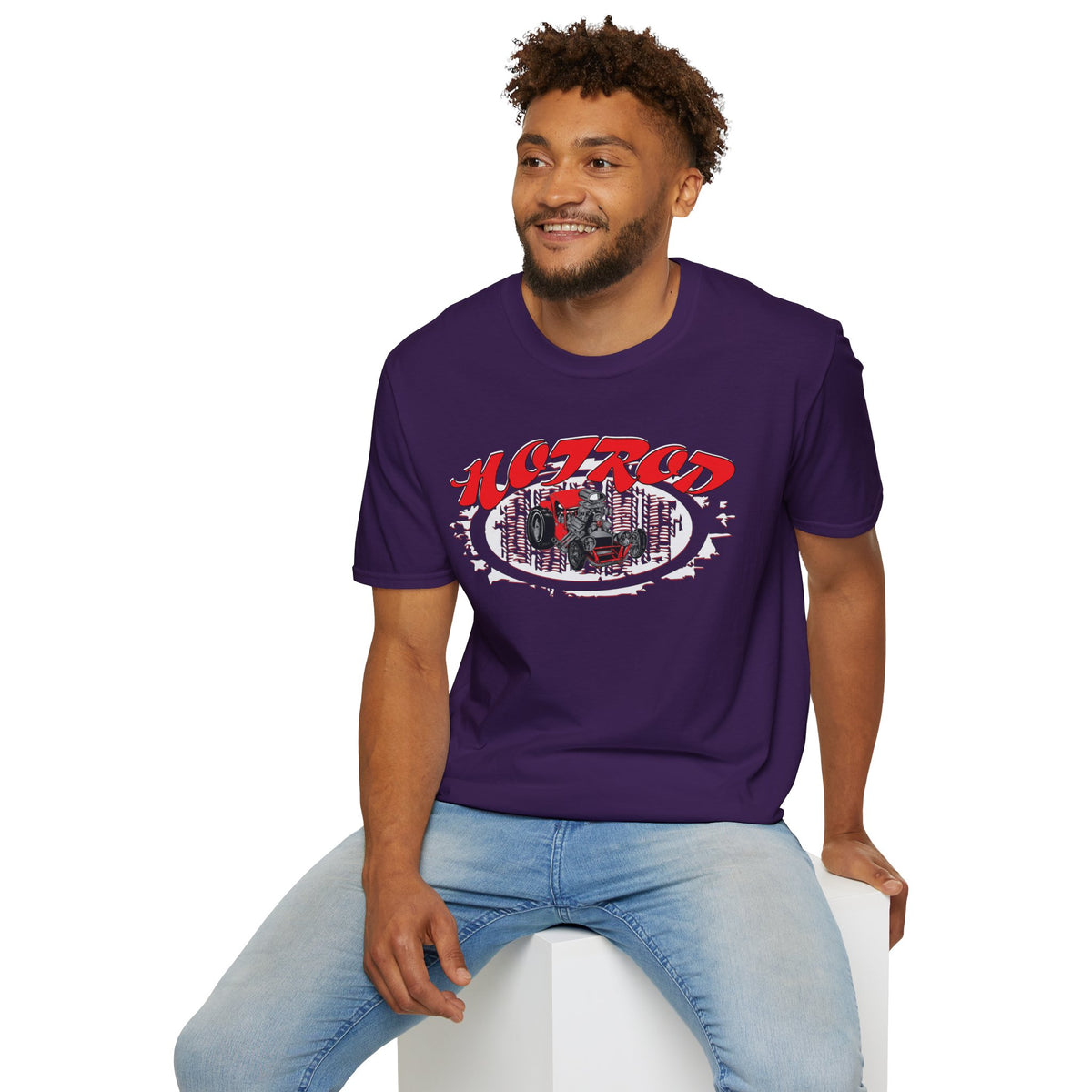 Retro Hot Rod Tee - Perfect for Car Enthusiasts