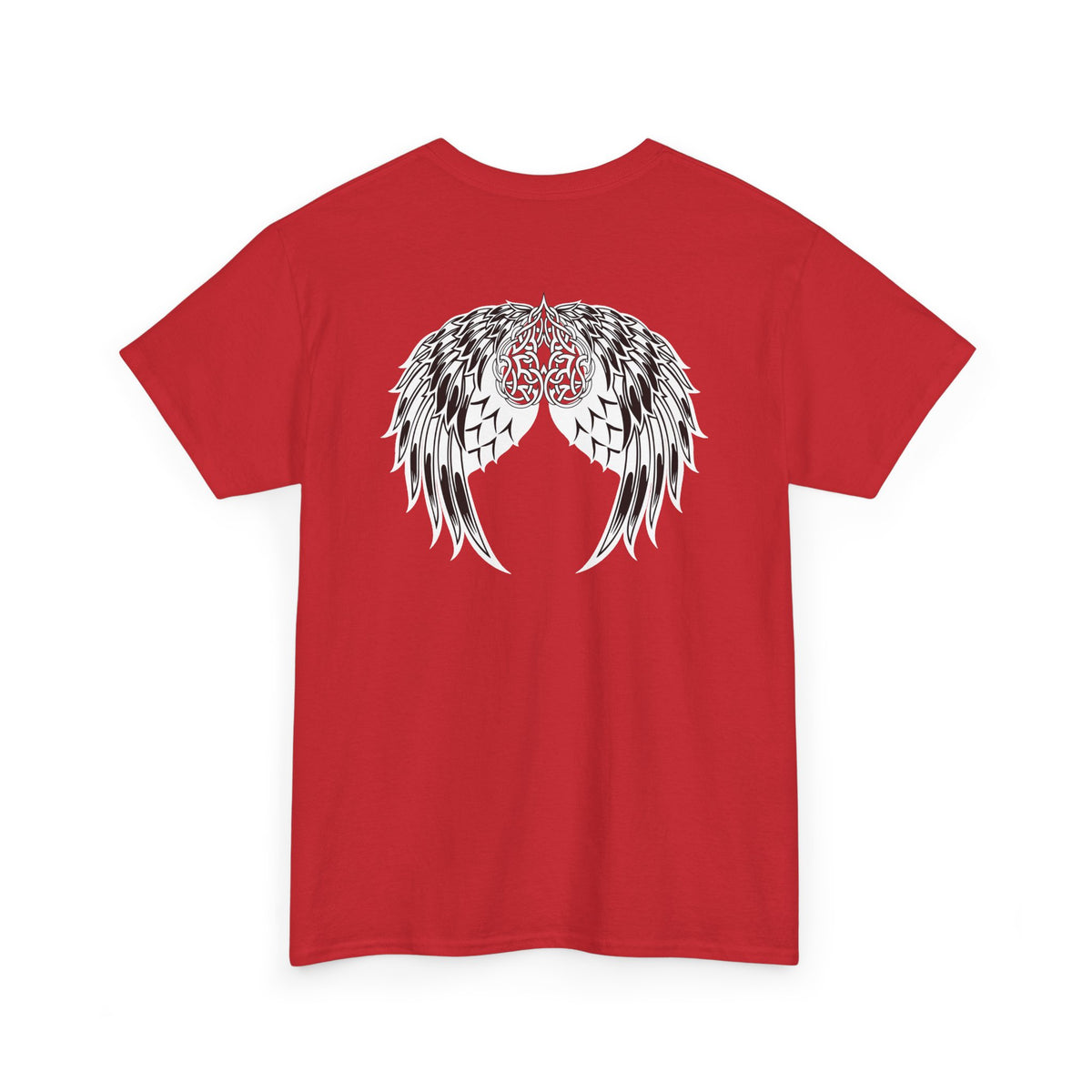 Celtic Heart with Angel Wings Graphic Tee