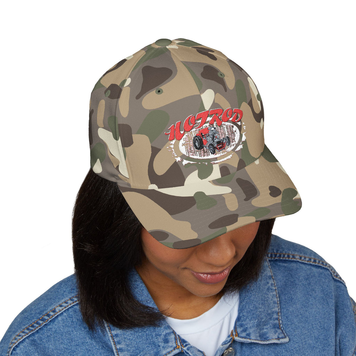 Retro Hotrod Closed-Back Hat