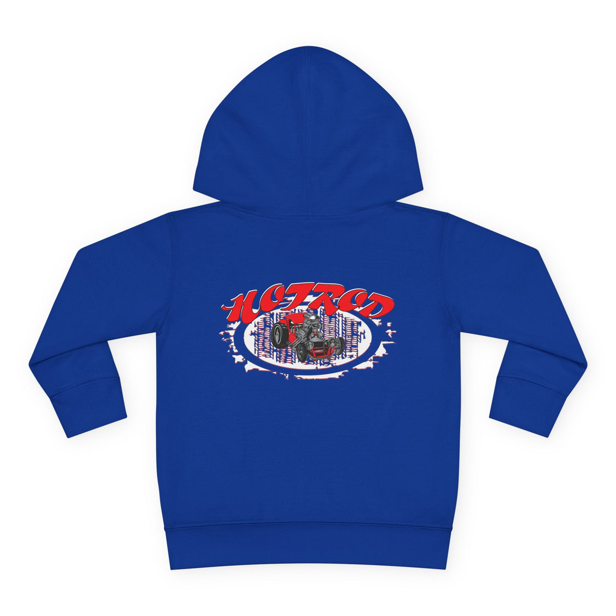 Toddler Retro Hotrod Graphic Hoodie for Young Motorheads