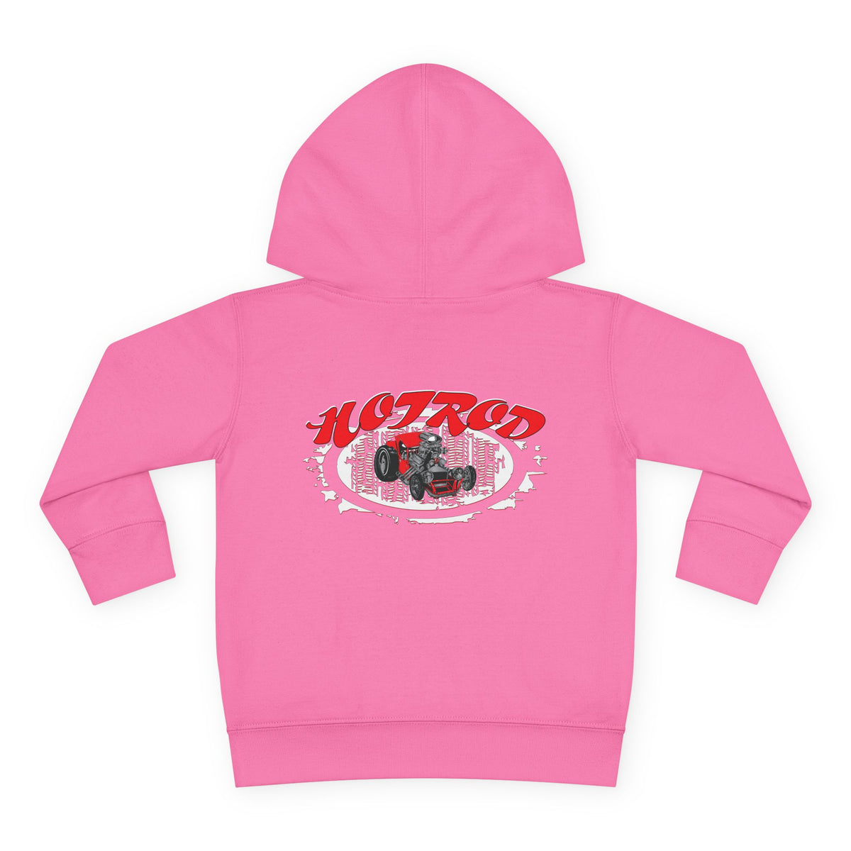 Toddler Retro Hotrod Graphic Hoodie for Young Motorheads