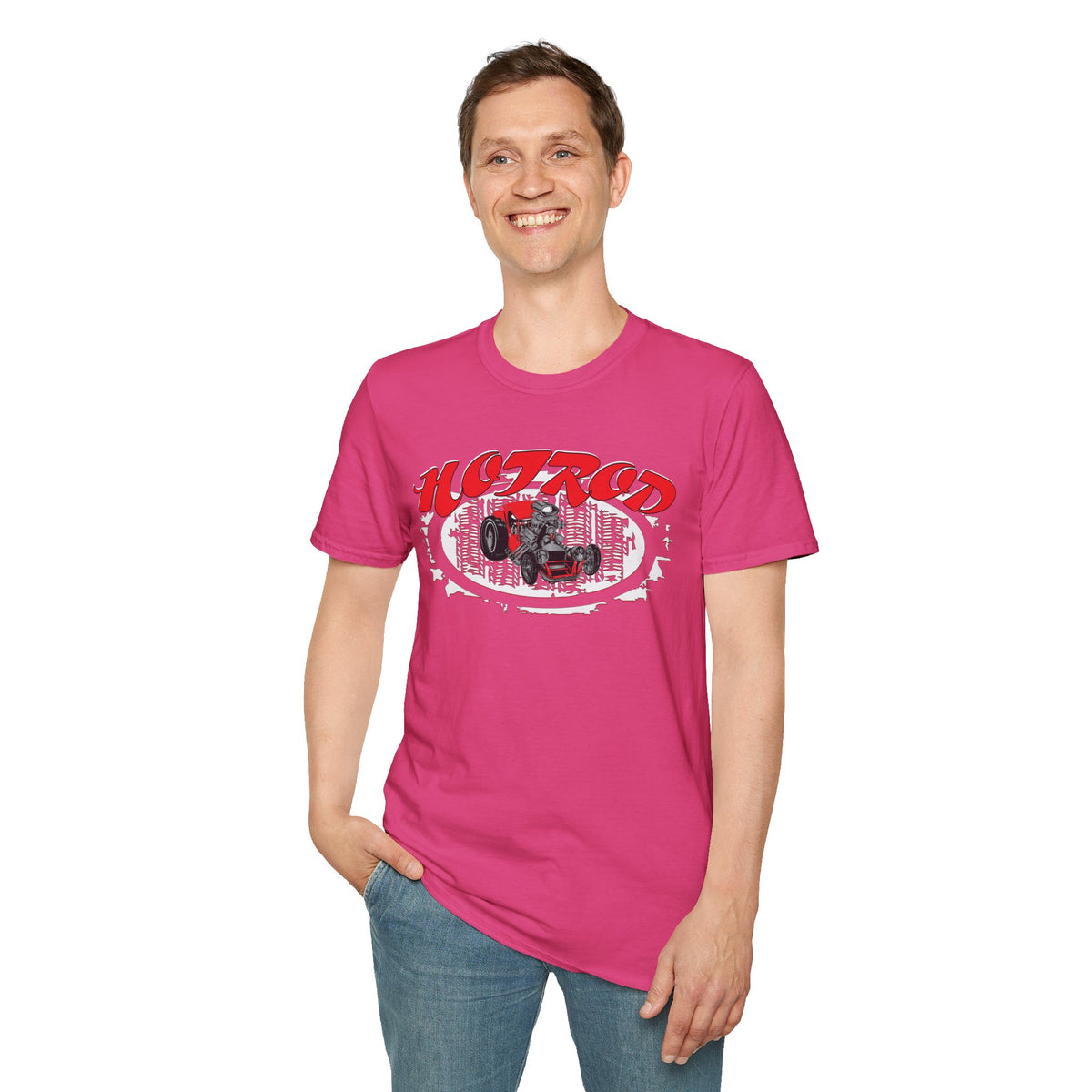 Retro Hot Rod Tee - Perfect for Car Enthusiasts