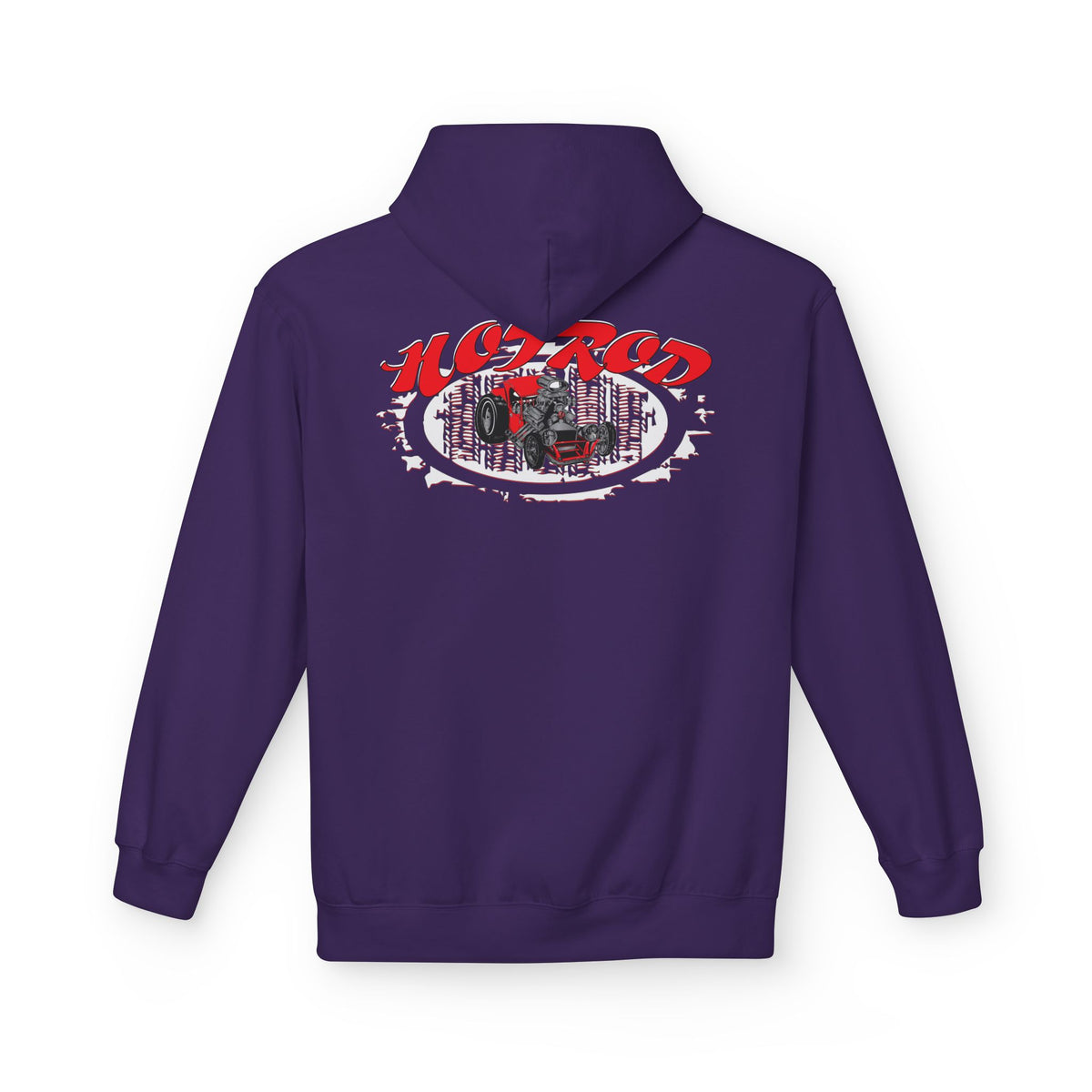 Retro Hotrod Graphic Hooded Sweatshirt
