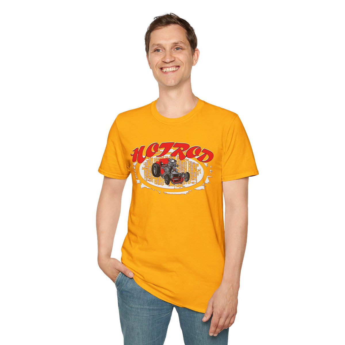 Retro Hot Rod Tee - Perfect for Car Enthusiasts