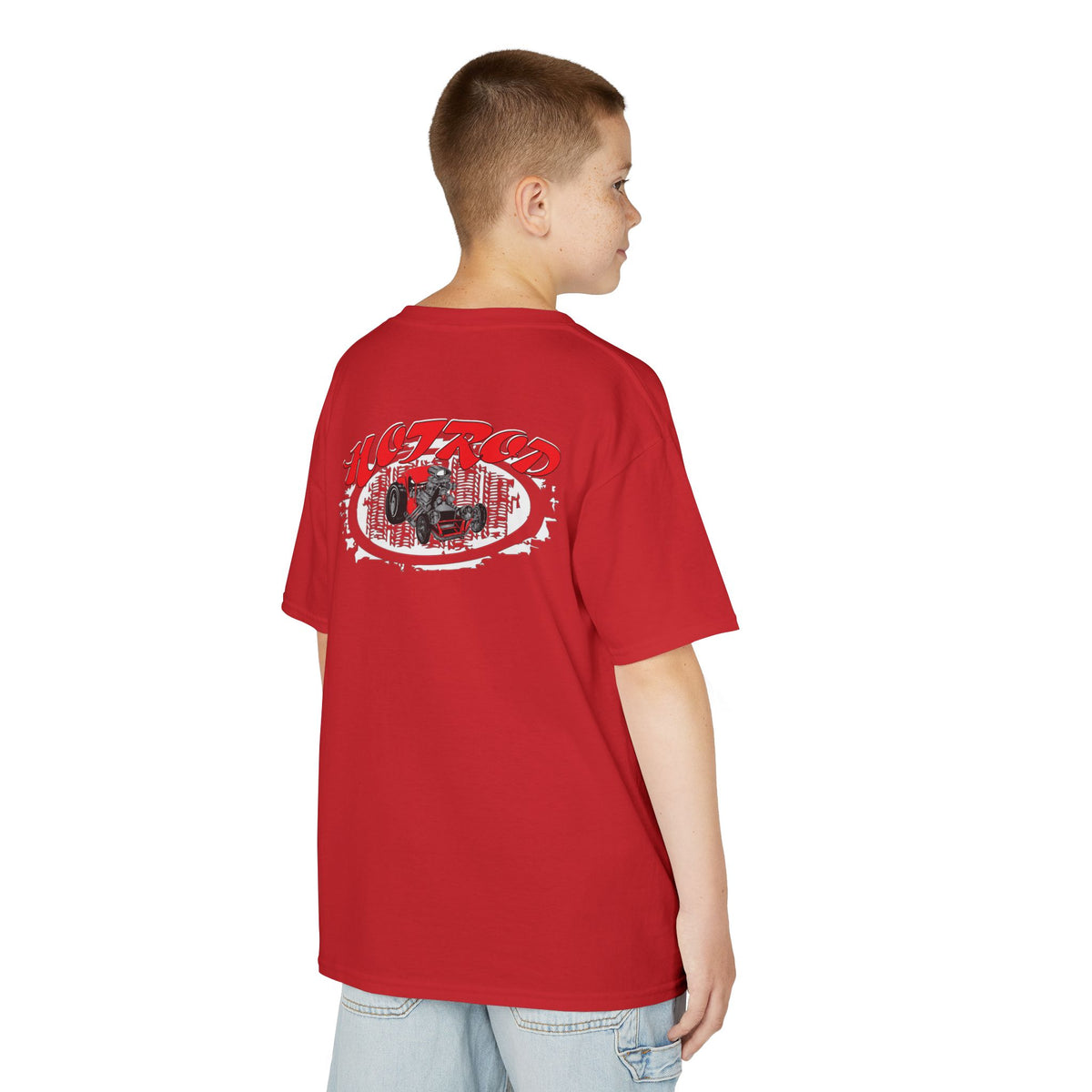 Kids Retro Hotrod Graphic Tee for Young Motorheads