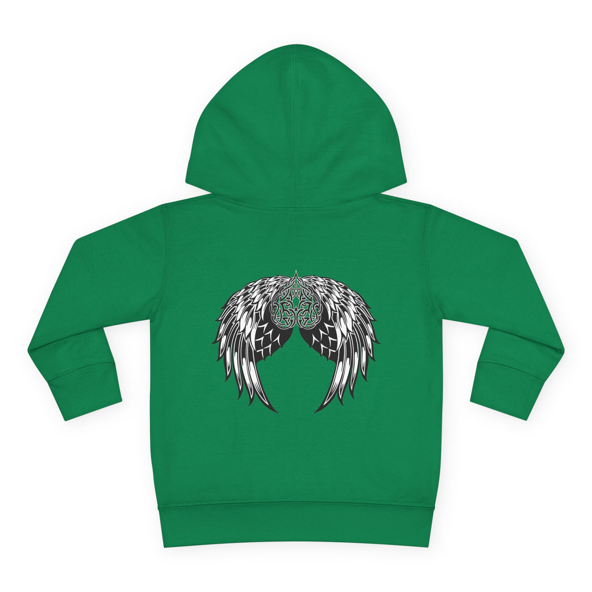 Toddler Celtic Heart with Angel Wings Graphic Hoodie