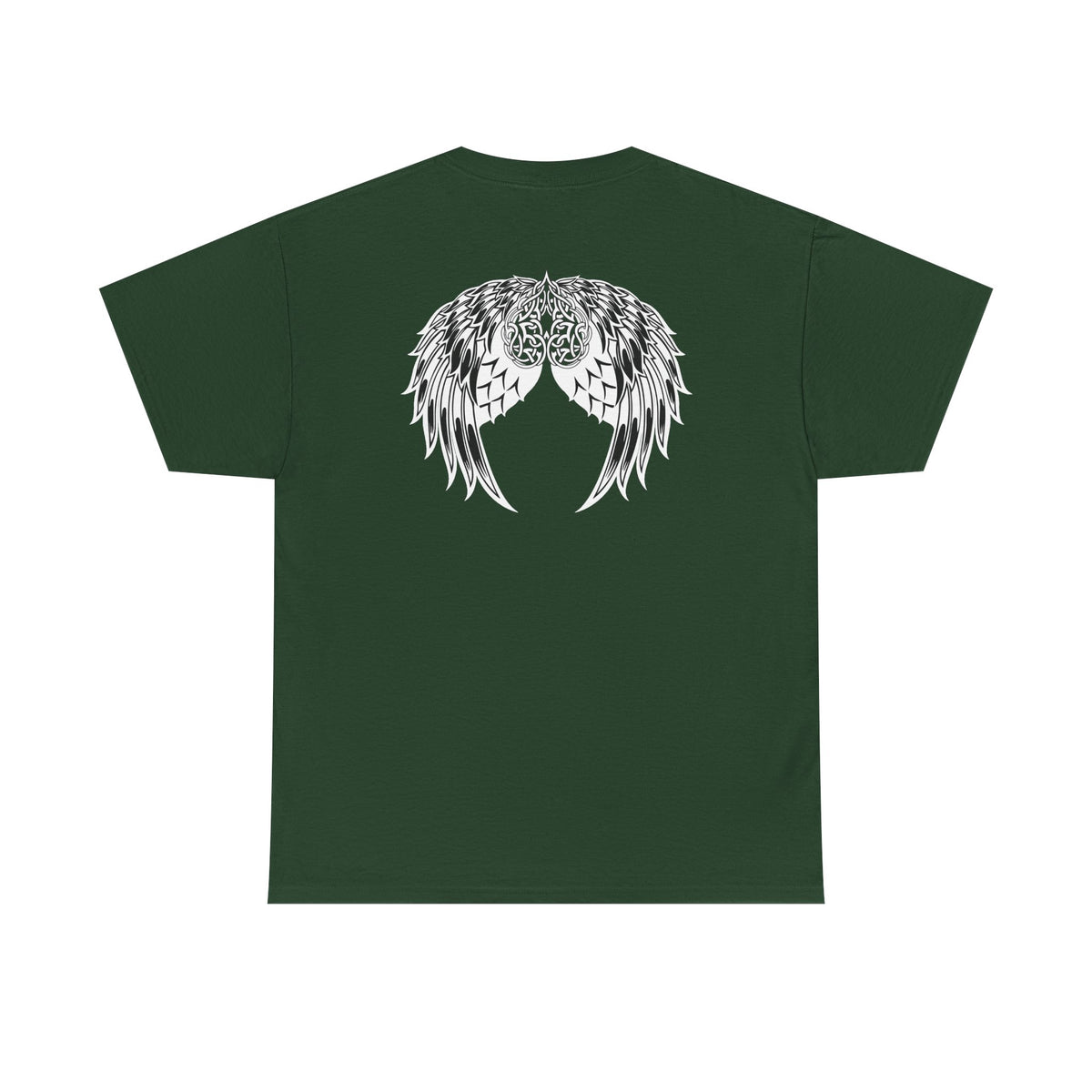 Celtic Heart with Angel Wings Graphic Tee