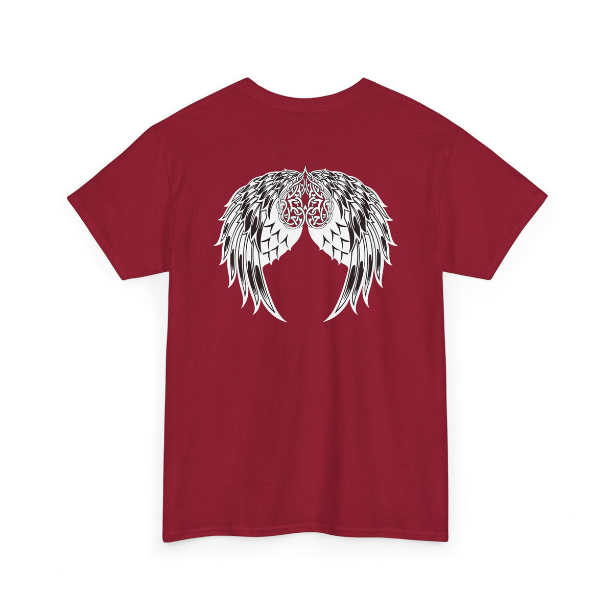 Celtic Heart with Angel Wings Graphic Tee