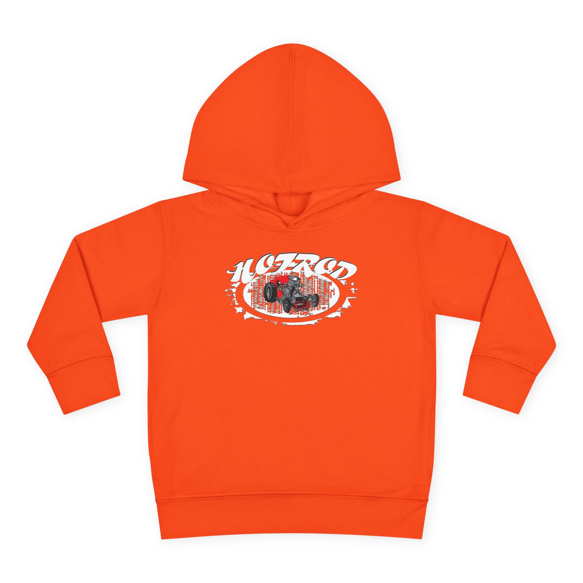 Toddler Retro Hotrod Graphic Hoodie for Young Motorheads