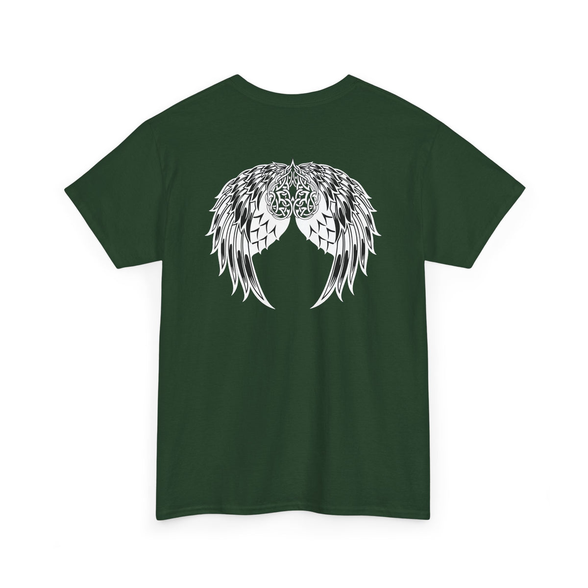 Celtic Heart with Angel Wings Graphic Tee