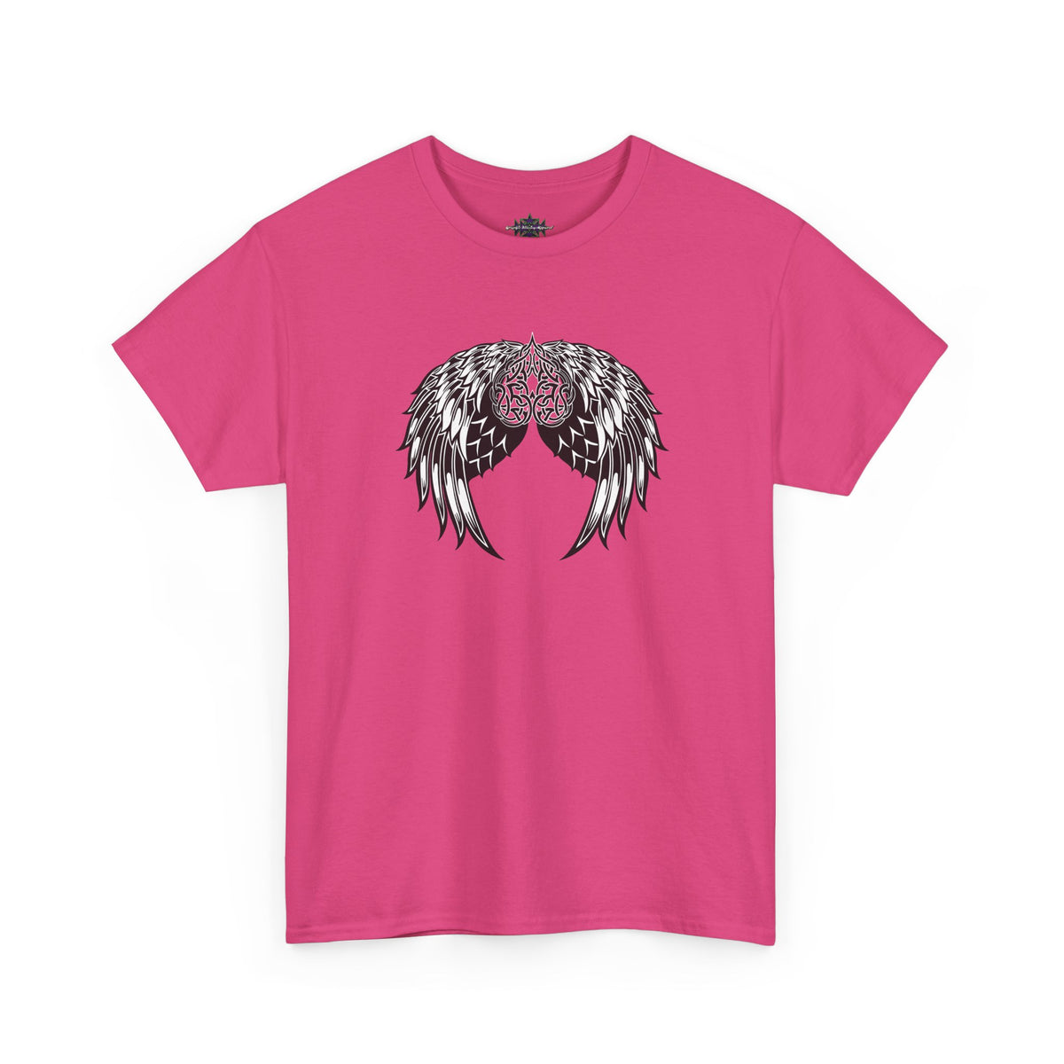 Celtic Heart with Angel Wings Graphic Tee
