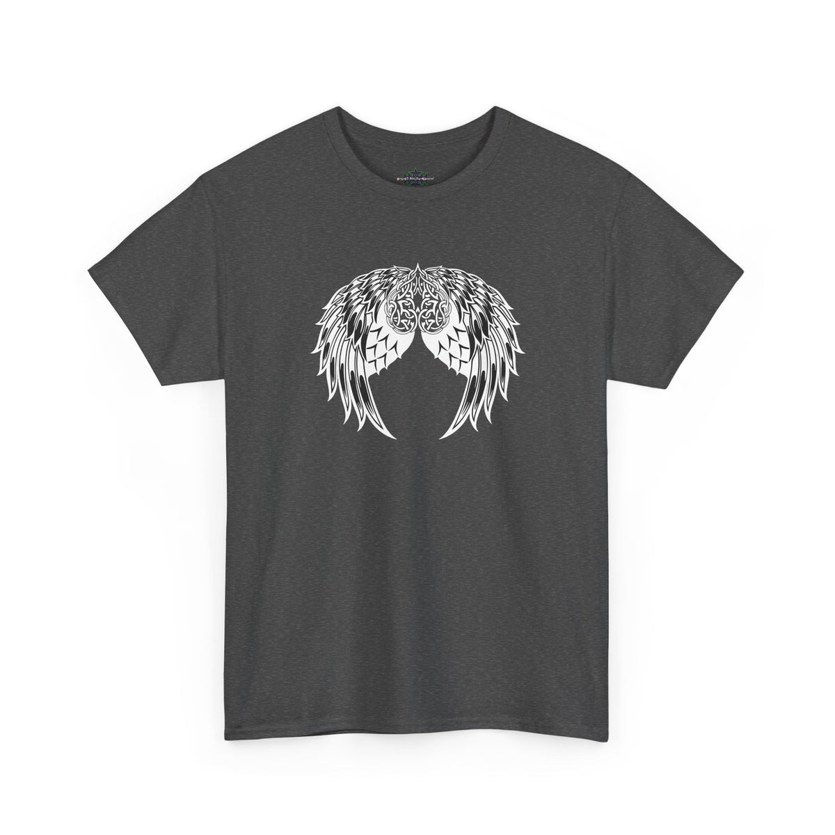 Celtic Heart with Angel Wings Graphic Tee