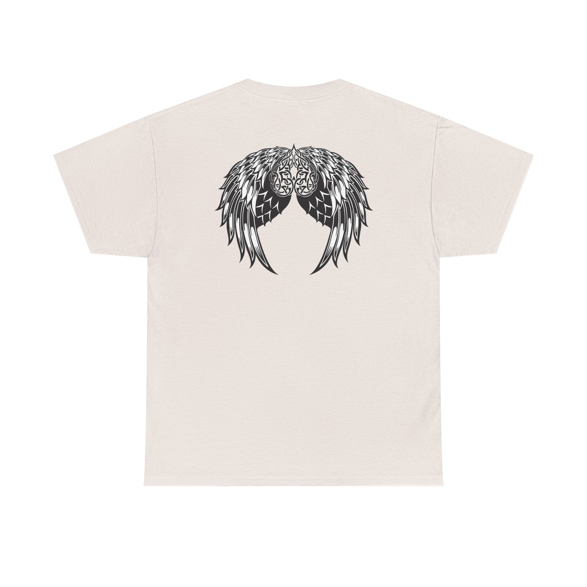 Celtic Heart with Angel Wings Graphic Tee