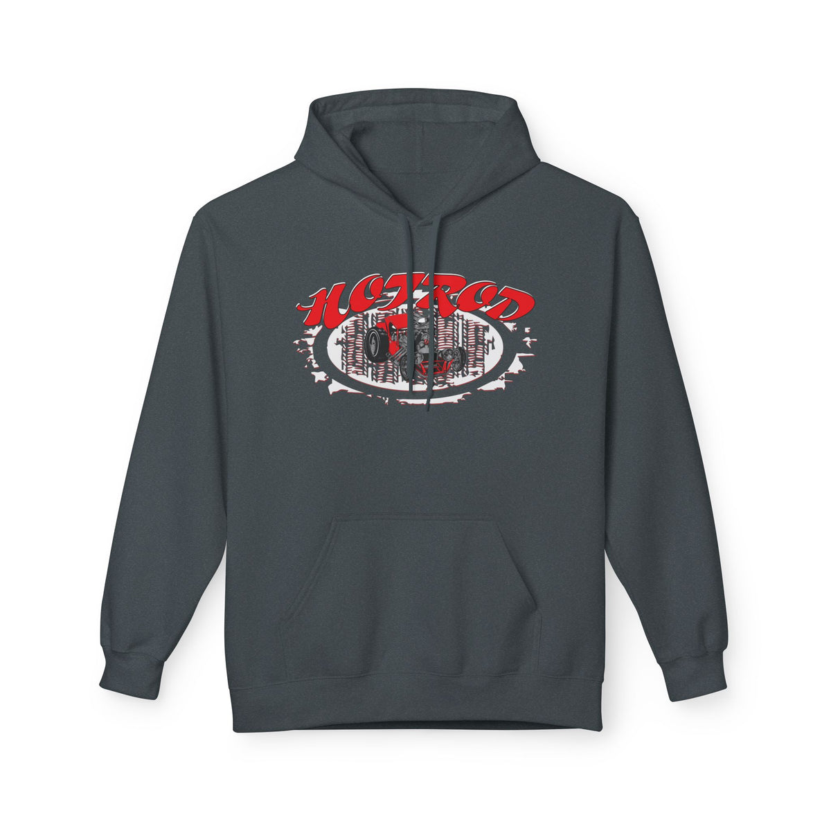 Retro Hotrod Graphic Hooded Sweatshirt