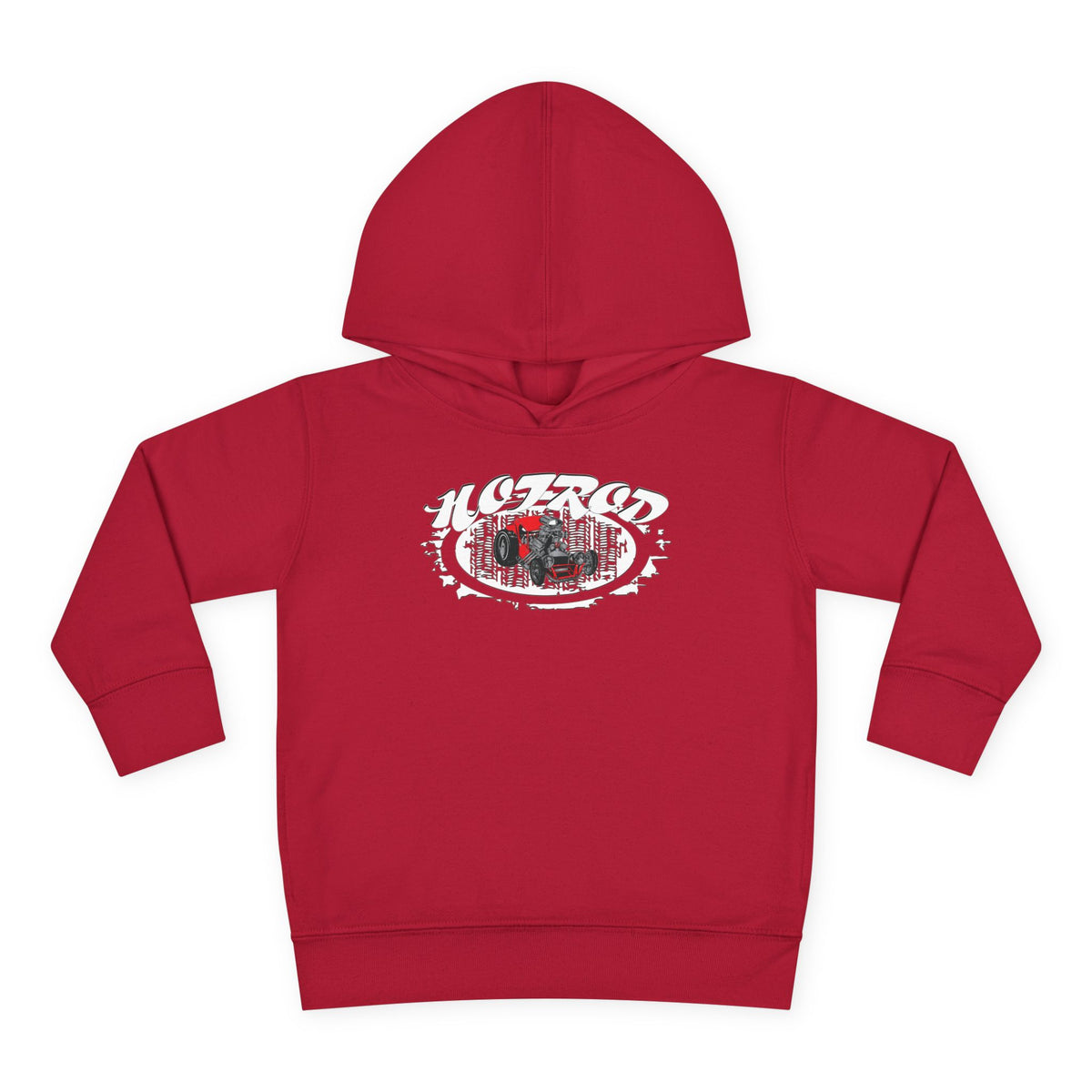 Toddler Retro Hotrod Graphic Hoodie for Young Motorheads