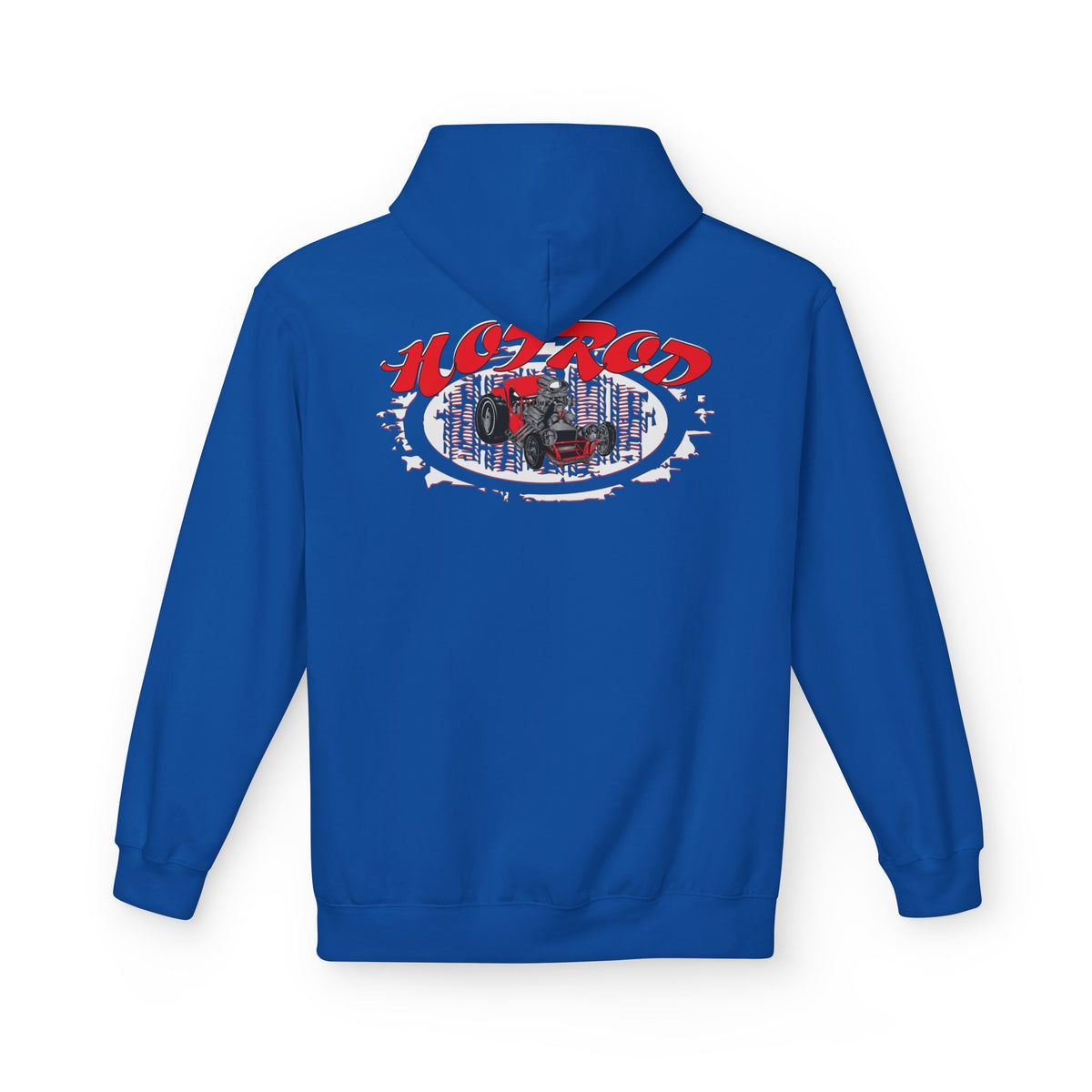 Retro Hotrod Graphic Hooded Sweatshirt