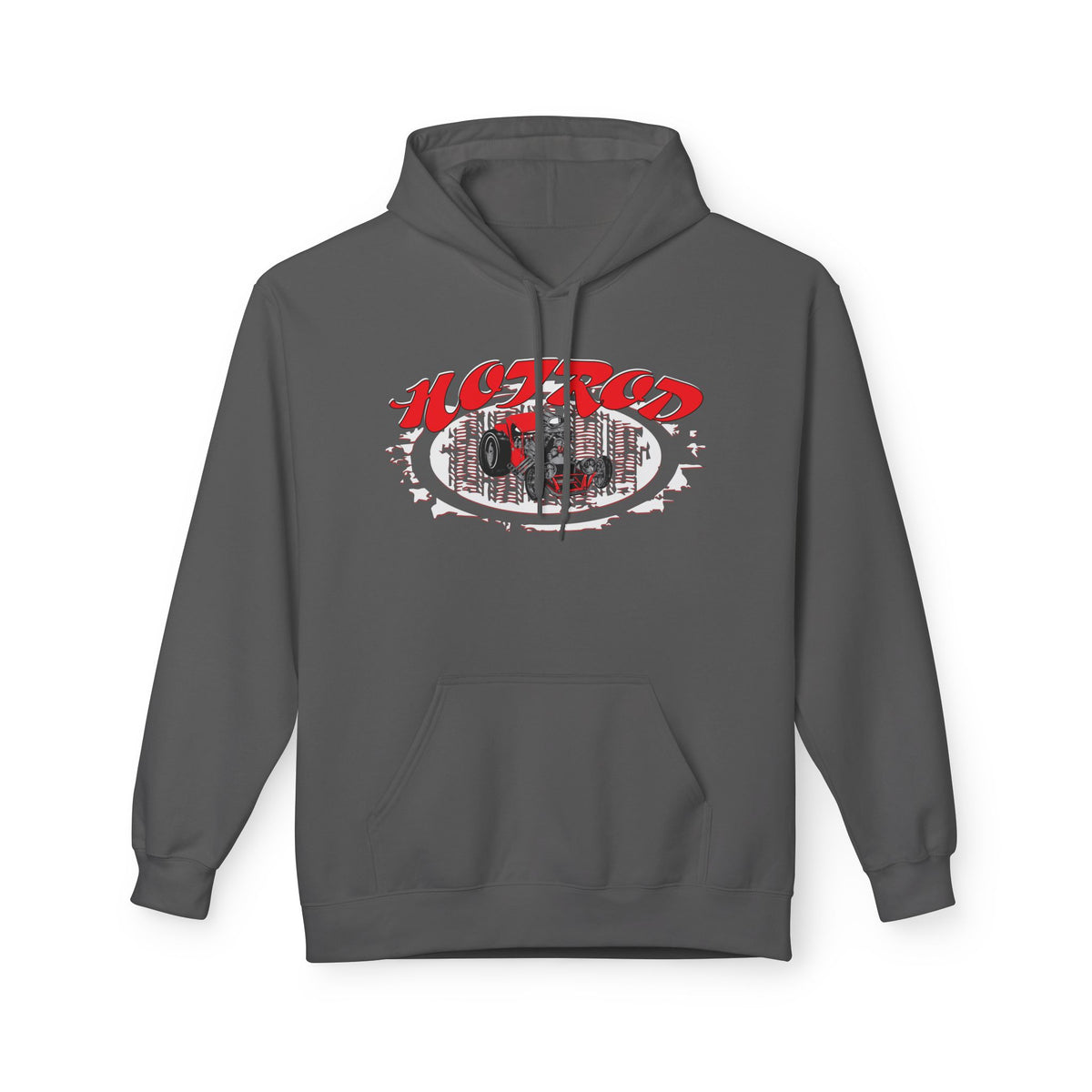 Retro Hotrod Graphic Hooded Sweatshirt