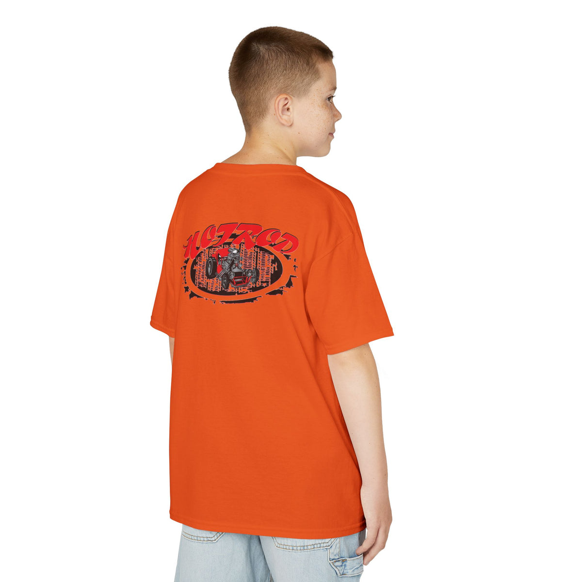 Kids Retro Hotrod Graphic Tee for Young Motorheads