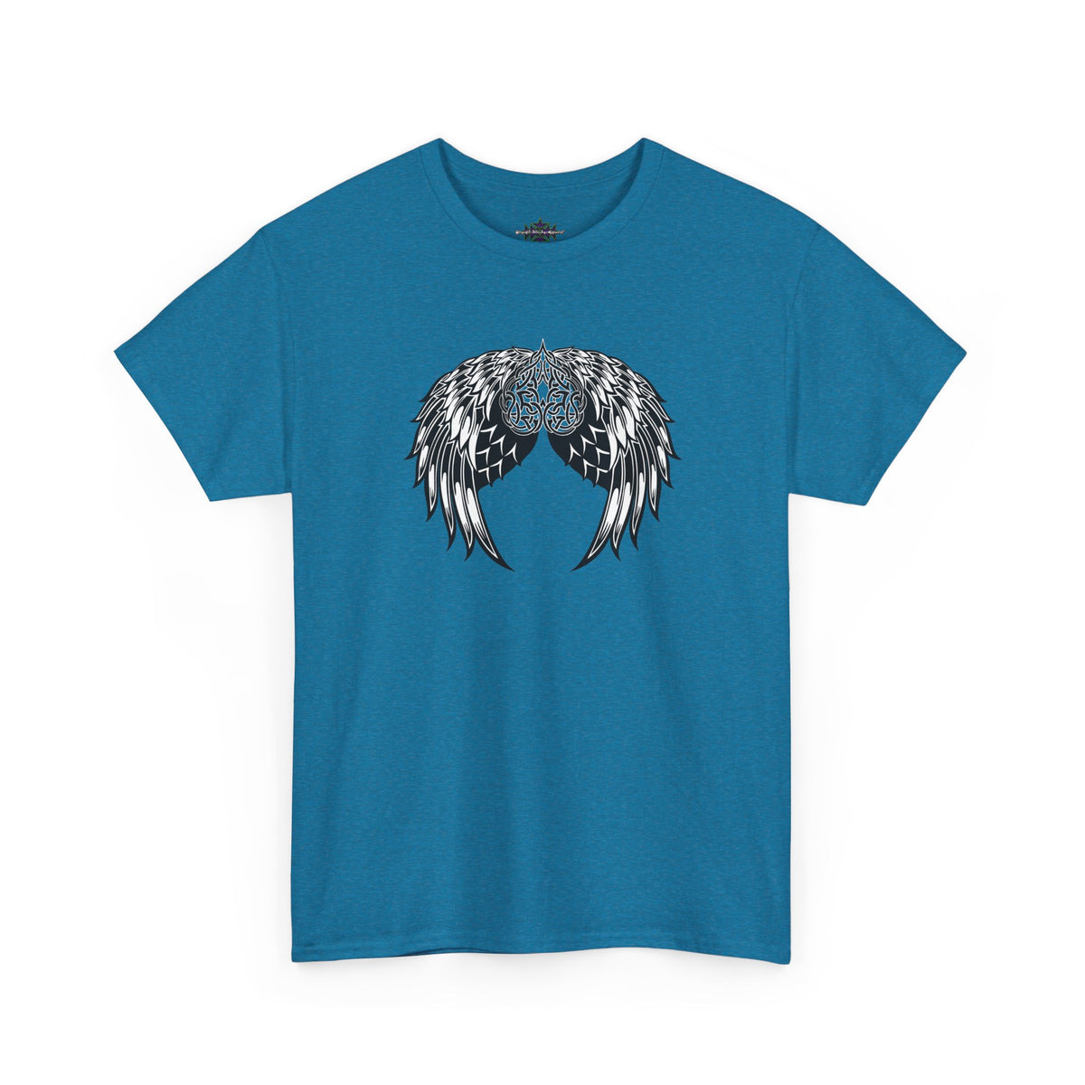 Celtic Heart with Angel Wings Graphic Tee