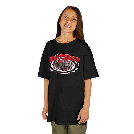 Kids Retro Hotrod Graphic Tee for Young Motorheads