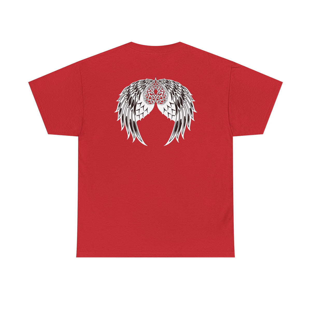 Celtic Heart with Angel Wings Graphic Tee