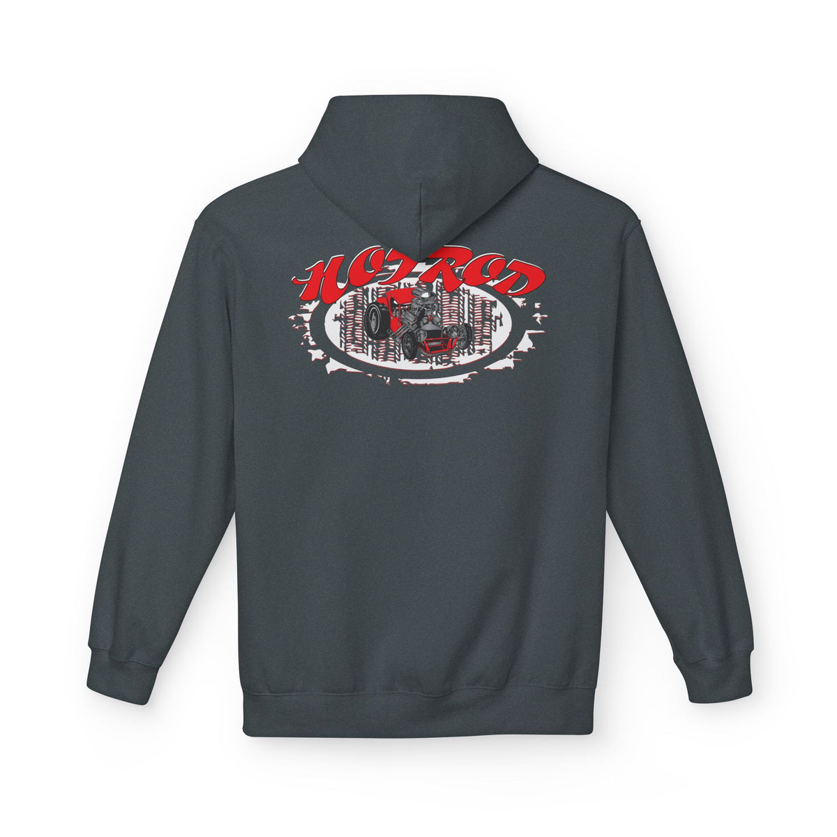 Retro Hotrod Graphic Hooded Sweatshirt
