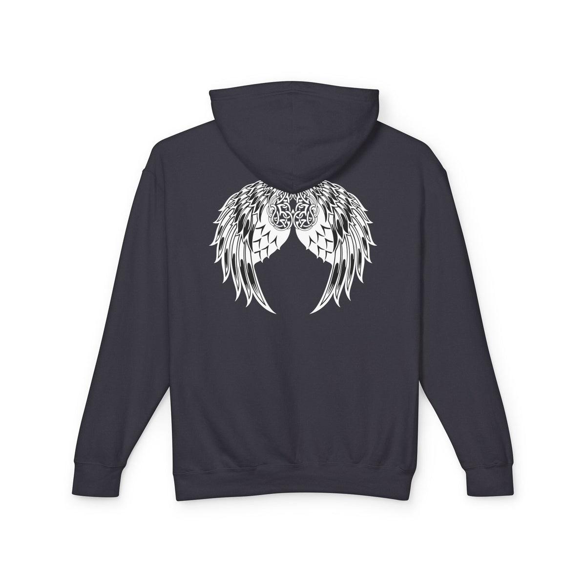 Celtic Heart and Angel Wings Hoodie - Lightweight™