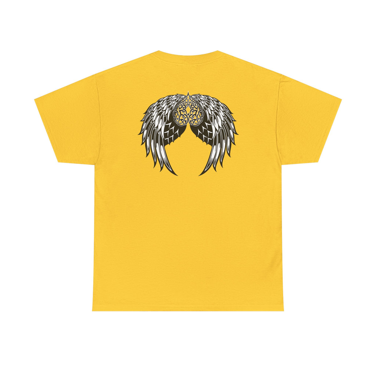 Celtic Heart with Angel Wings Graphic Tee