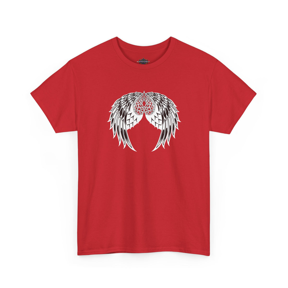 Celtic Heart with Angel Wings Graphic Tee