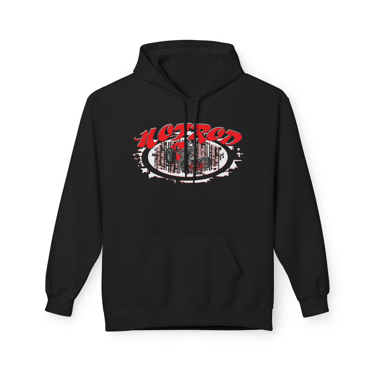 Retro Hotrod Graphic Hooded Sweatshirt