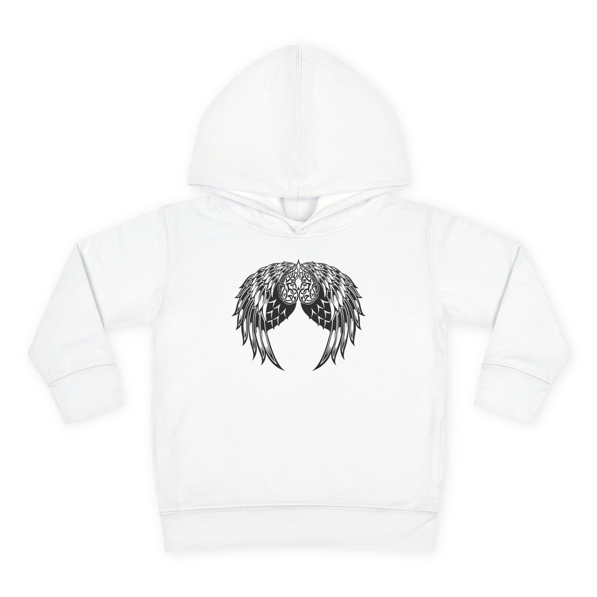 Toddler Celtic Heart with Angel Wings Graphic Hoodie