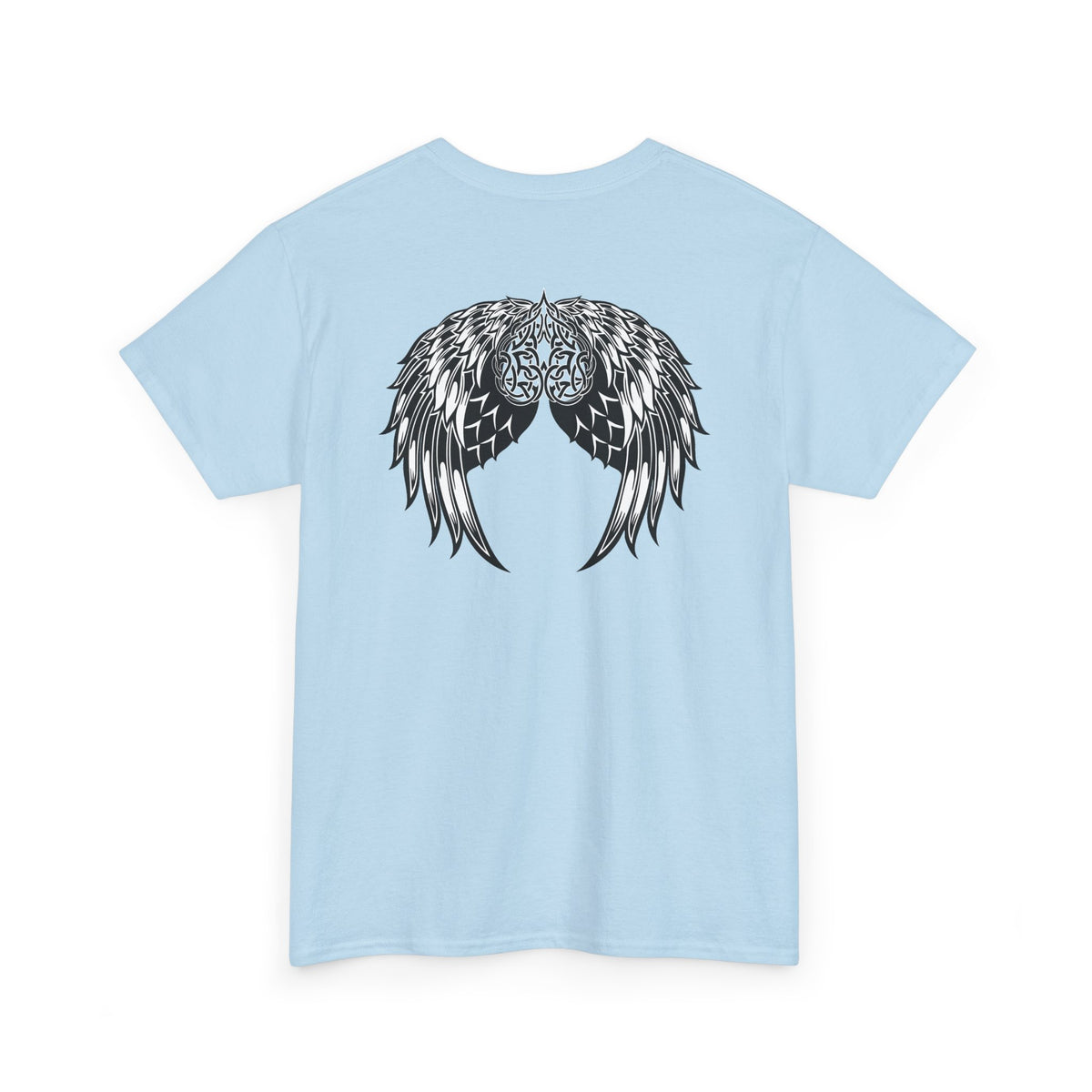 Celtic Heart with Angel Wings Graphic Tee