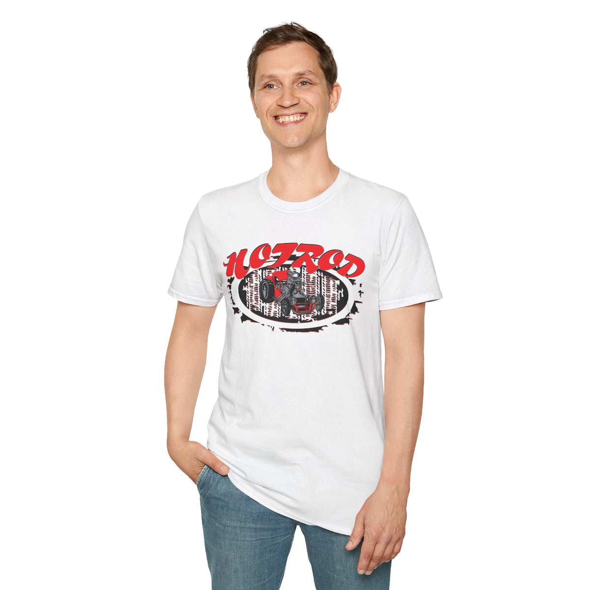 Retro Hot Rod Tee - Perfect for Car Enthusiasts