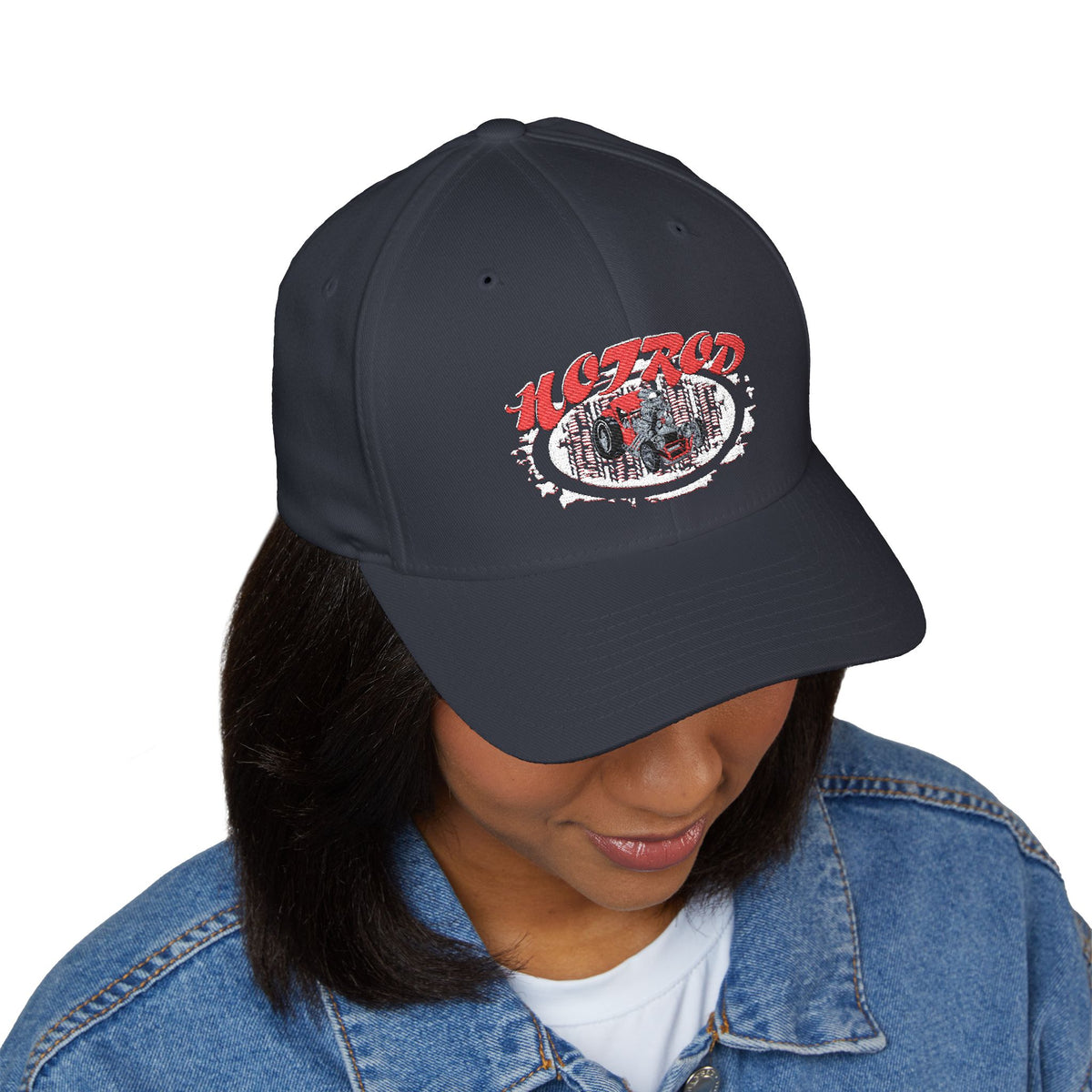 Retro Hotrod Closed-Back Hat