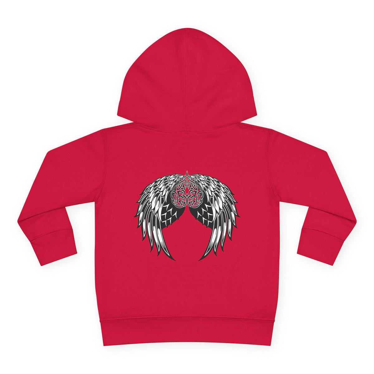 Toddler Celtic Heart with Angel Wings Graphic Hoodie