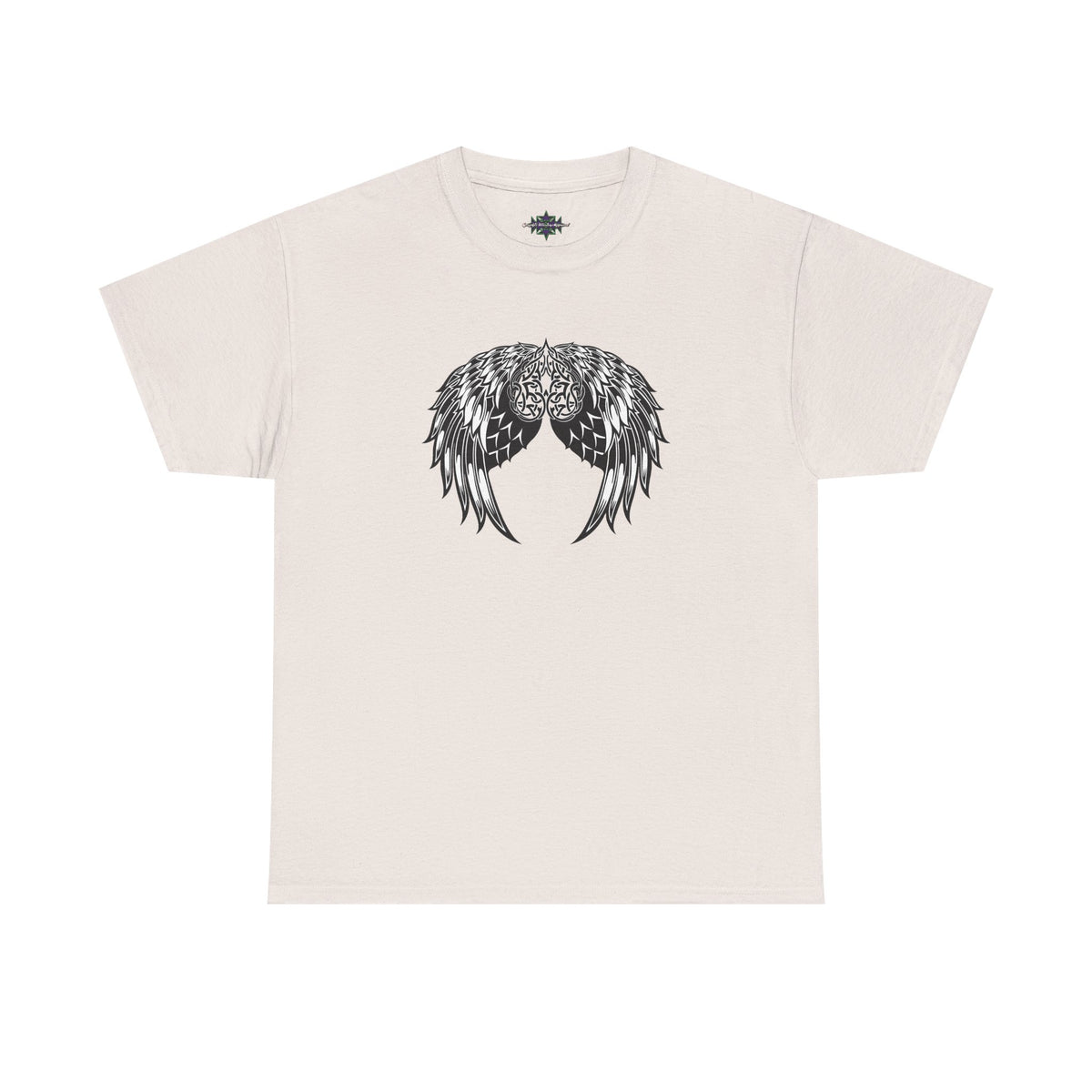 Celtic Heart with Angel Wings Graphic Tee