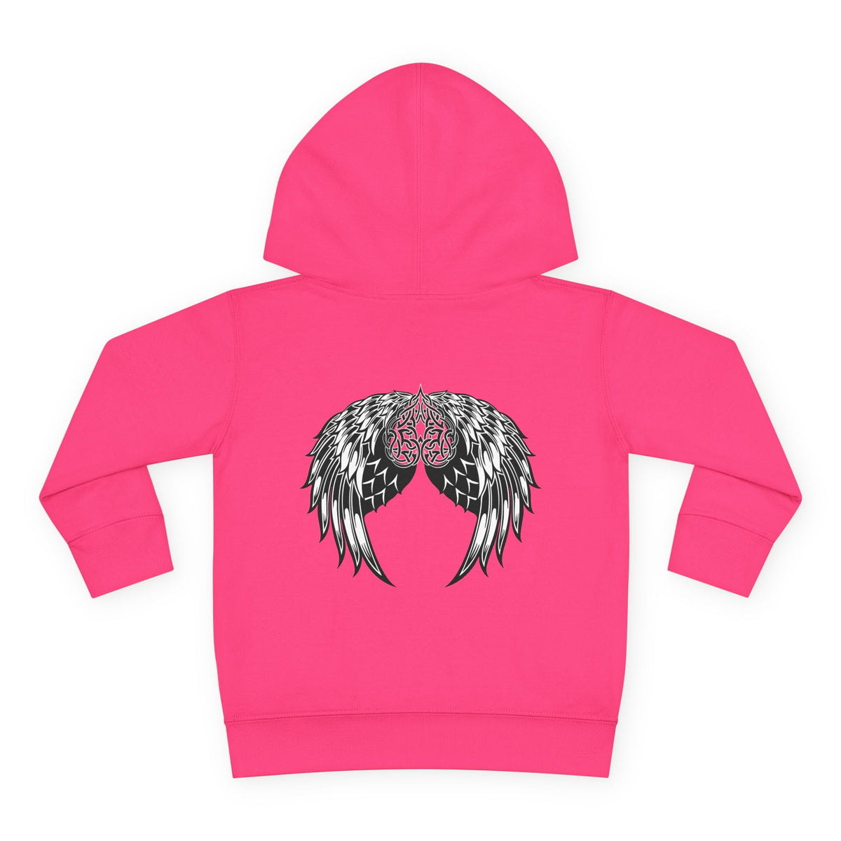 Toddler Celtic Heart with Angel Wings Graphic Hoodie