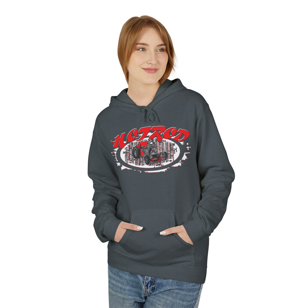 Retro Hotrod Hoodie for Classic Car Enthusiasts - Medium Blend Sweatshirt