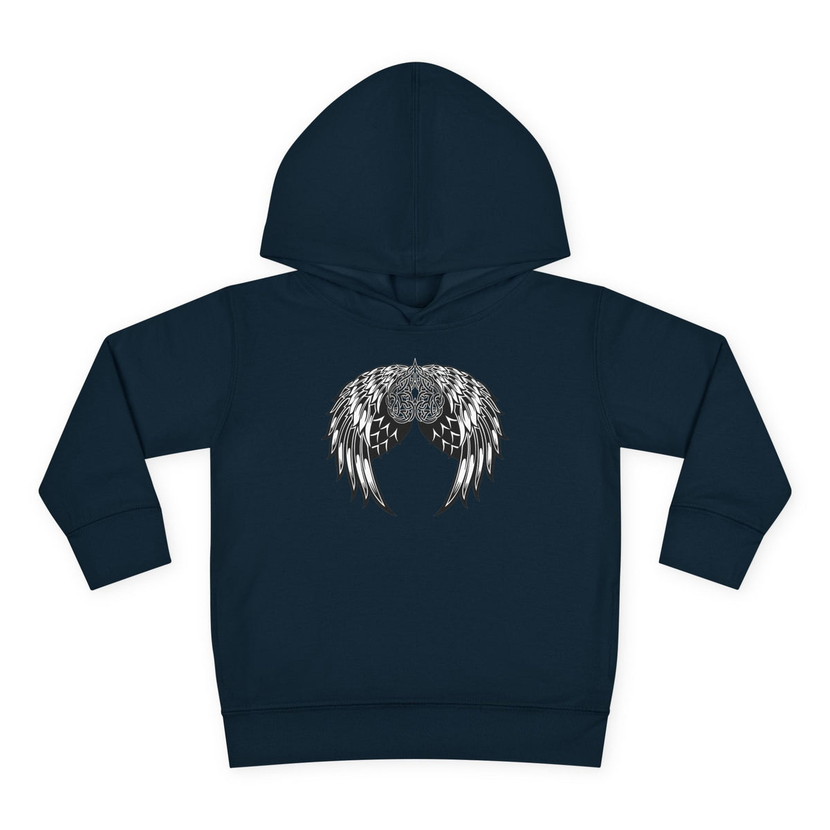 Toddler Celtic Heart with Angel Wings Graphic Hoodie