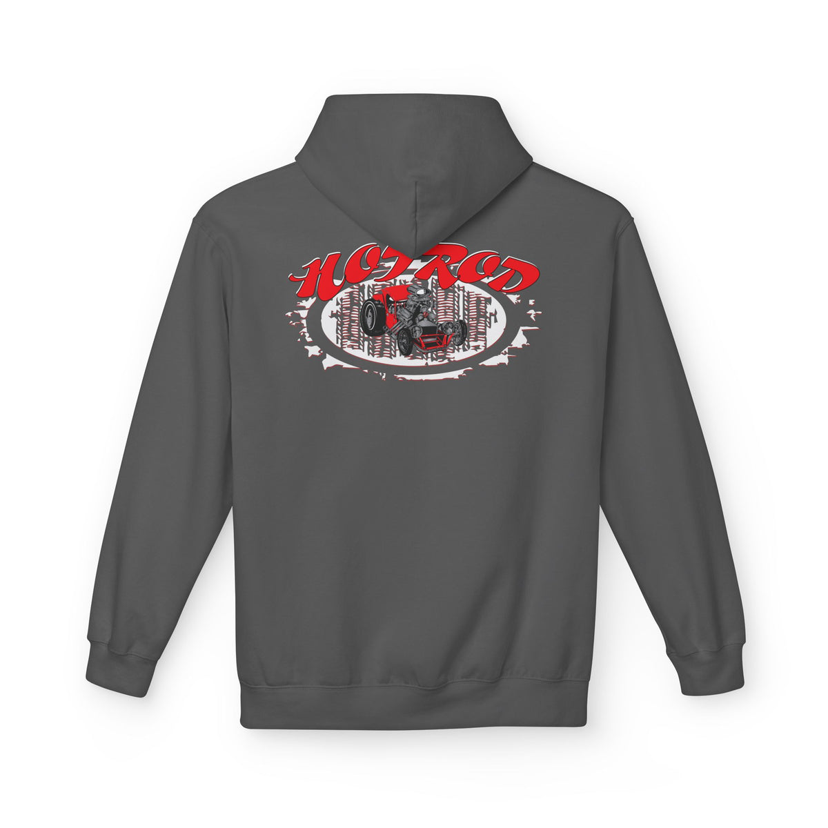 Retro Hotrod Graphic Hooded Sweatshirt