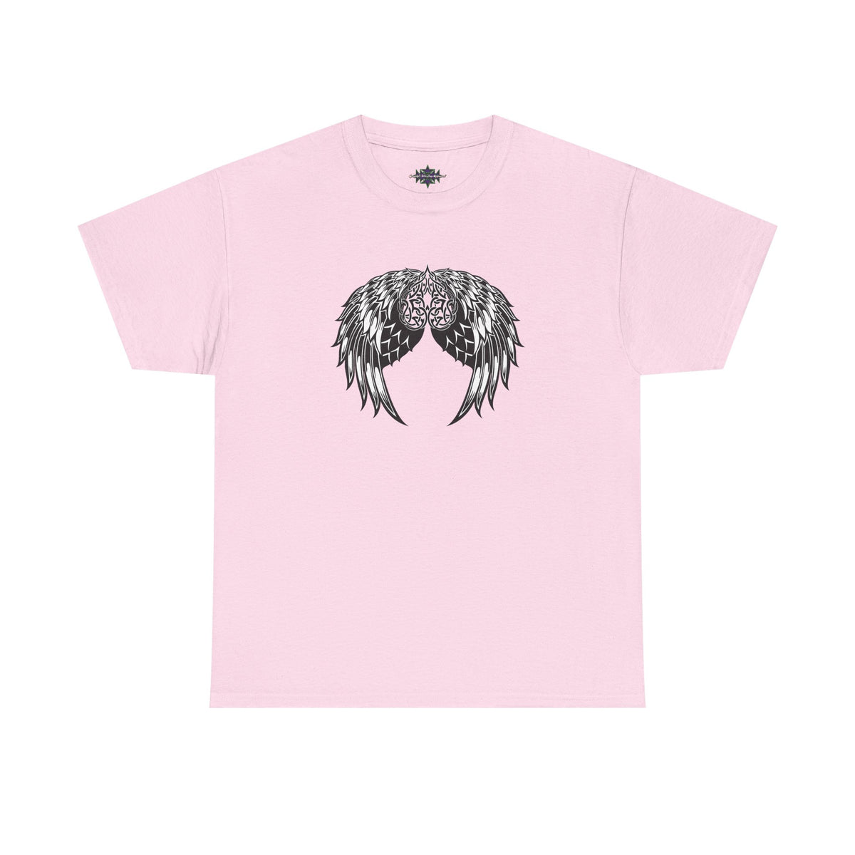 Celtic Heart with Angel Wings Graphic Tee