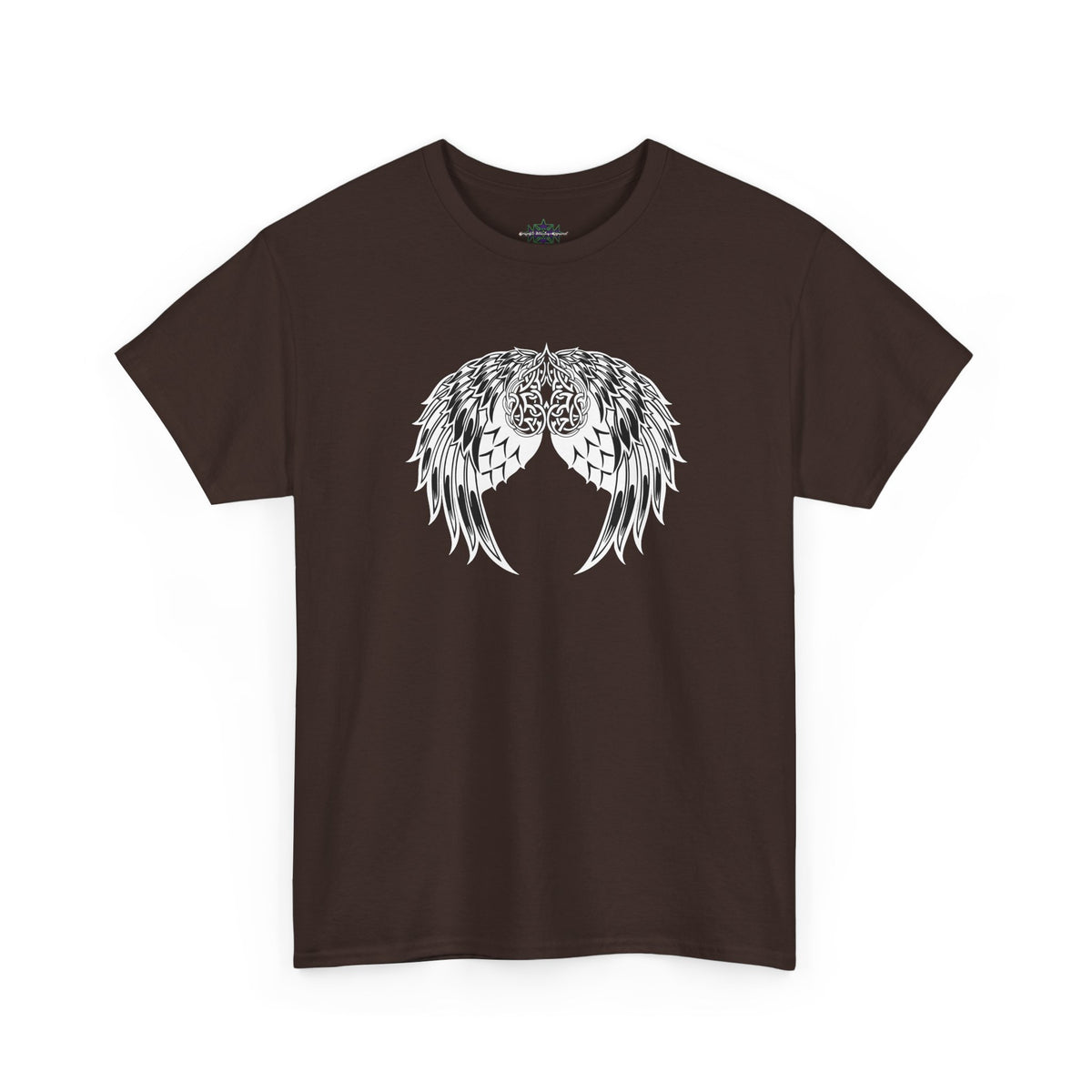 Celtic Heart with Angel Wings Graphic Tee