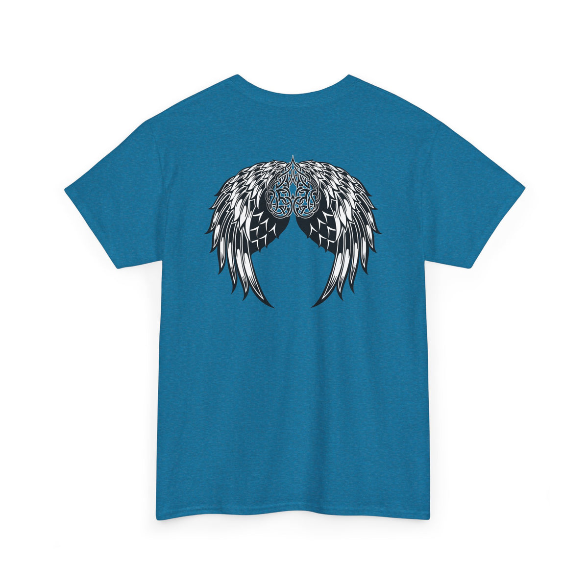 Celtic Heart with Angel Wings Graphic Tee