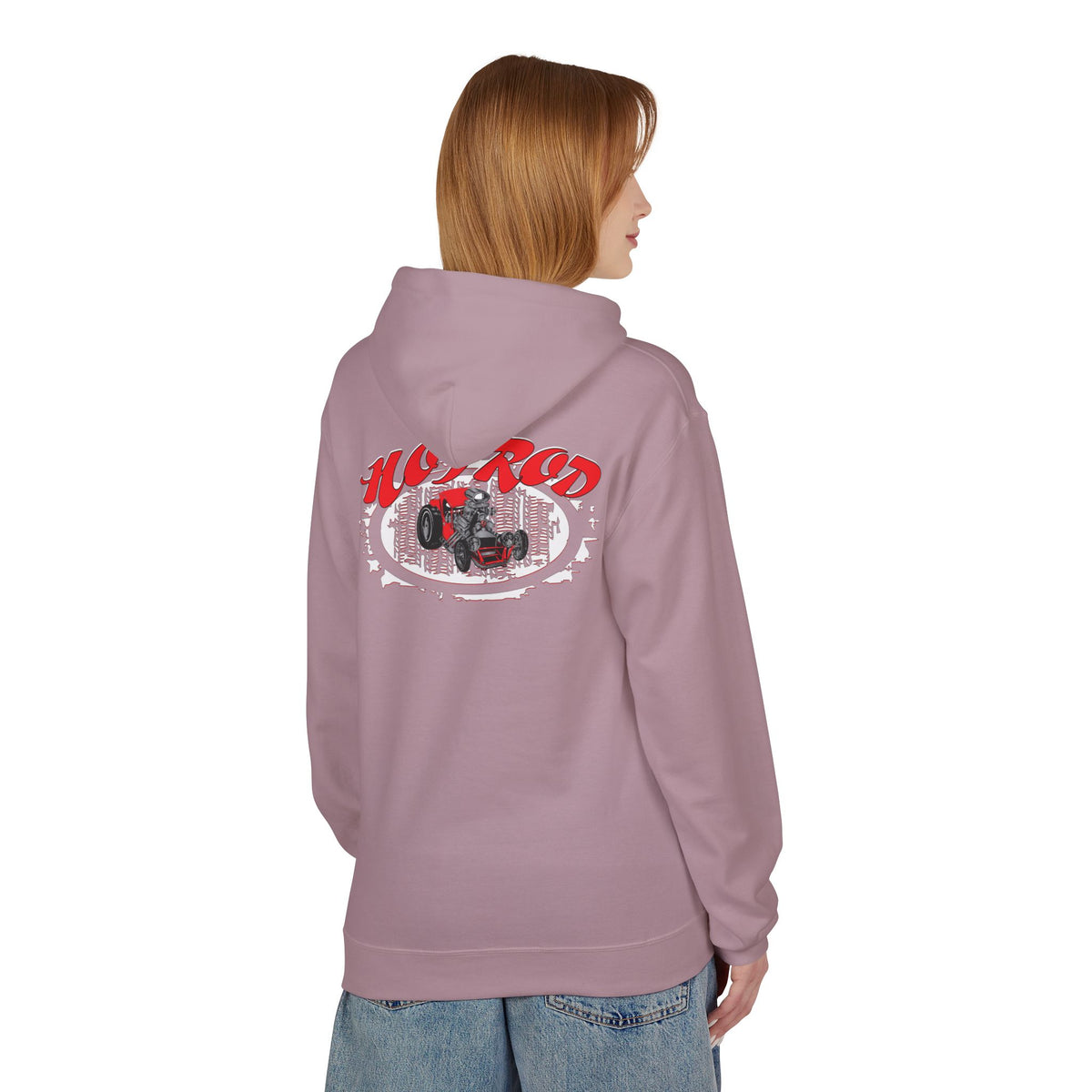 Retro Hotrod Graphic Hooded Sweatshirt